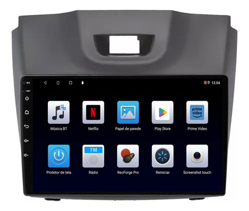 Multimidia S10 12/16 9p Adak G2 Android 14 Carplay 2gb 64gb