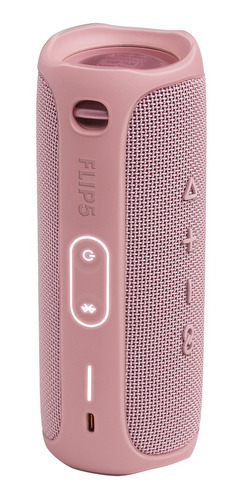 Imagen 2 de 3 de Parlante JBL Flip 5 portátil con bluetooth waterproof pink