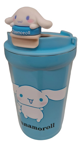 Vaso Cafetero Kawaii 450ml Blanco