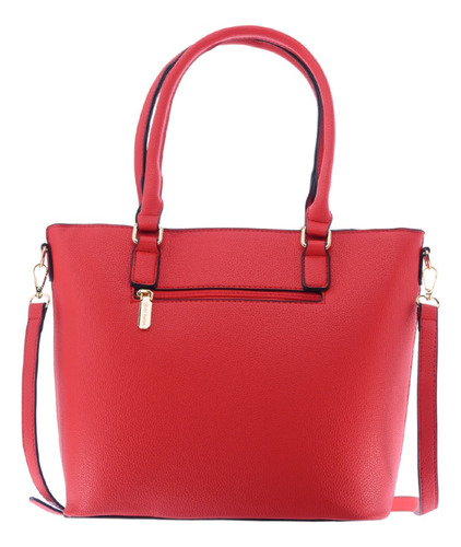 Bolsa Tote Grande Olimba Para Mujer Con Dije Amplia 9792