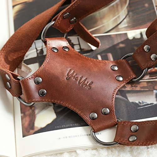 Camara Shoulder Strap For Two Retro Dual Leather Harness