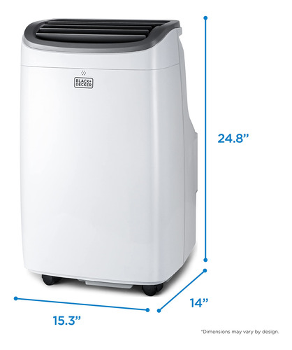 Aire Acondicionado Portátil Black+decker 10,000 Btu Blanco