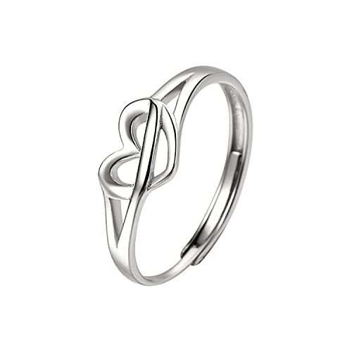 Heart Rings For Women 925 Sterling Silver, Love Rings P...