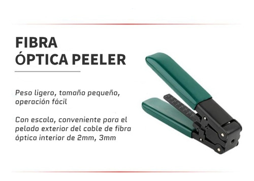 Kit De Herramientas Fibra Optica Ftth Con Medidor De Fallas