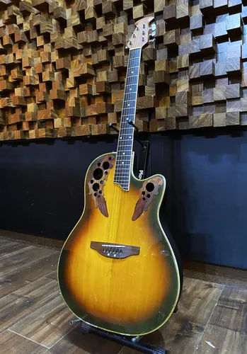 注目ブランド By Applause Violão Ovation Aço D Cordas Eletroacústico Ae148 ギター