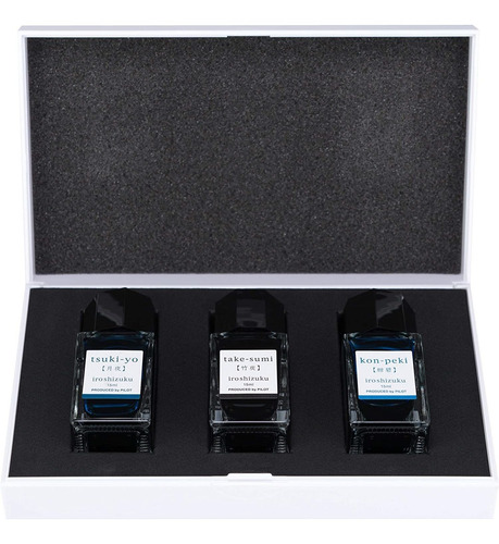 3 Mini Tintas Iroshizuku Para Pluma Bolígrafo Fuente Pilot