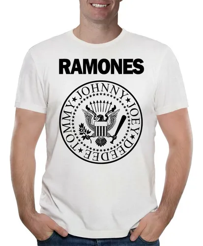 Remera Ramones Escudo Punk Rock Hombre Purple Chick MercadoLibre