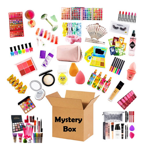 Caja Sorpresa/misteriosa D Cosmetico Y Maquillaje 25a50pzs 