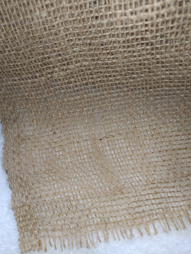 Imagen 3 de 4 de Tela De Yute Natural Artesanal Para Sacos Y Manualidades