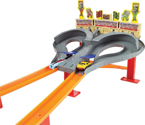 Hot Wheels Super Speed Blastway Track Set, 1 Hot Wheels C...