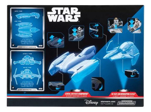 Star Wars Micro Galaxy Squadron Pack Batalla Final Obi Wan Vs General Grievous Only At Target