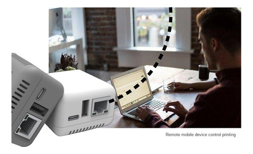 Servidor De Impresión Mini Np330 Network Usb 2.0 (versión De