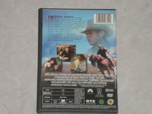 Nevada Smith - Steve Mcqueen-dvd 1966 Pelicula Color Western (Usado)
