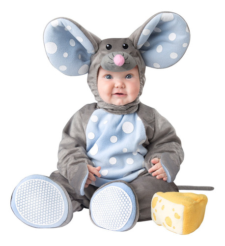 Disfraz Ratón Talla Large(18-24 Meses) Para Bebé Halloween