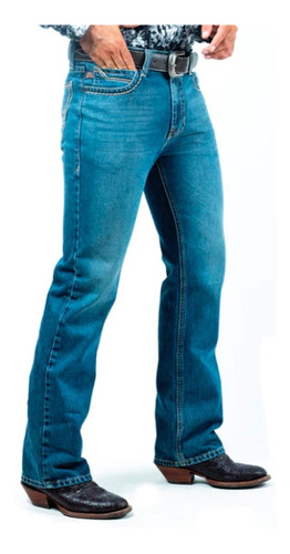 Pantalon Icy Denver Caballero Azul Medio Jh005