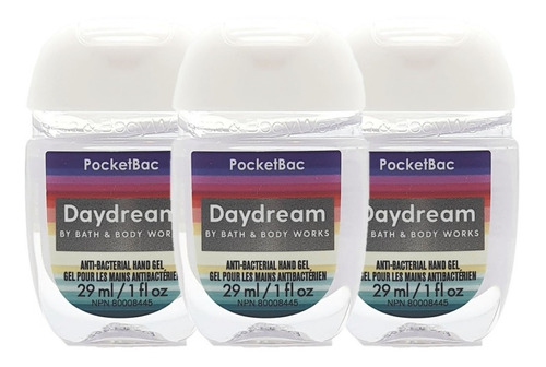 Gel Antibacterial Bath & Body Works Daydream Kit 3pz