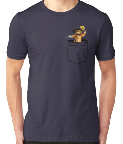 Playeras Camiseta Ogro Burro Y Gato Con Botas Unisex + Regal