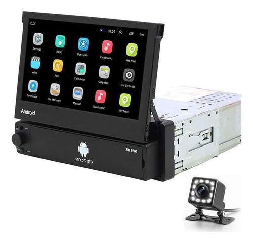 ..a Estéreo Para Automóvil Con Pantalla Táctil 1din Retrácti