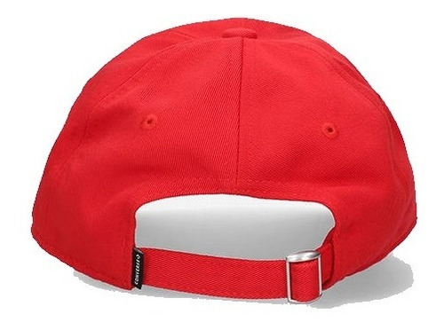 Imagen 4 de 5 de Gorra Converse Modelo Tip Off Rojo Strapback Coleccion 2020