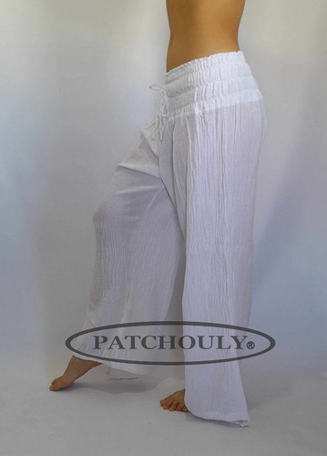 Pantalon Babucha Bambula Yoga Tai Chi Caderin Palazzo