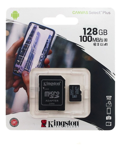 Memoria Micro Sd 128gb Kingston 