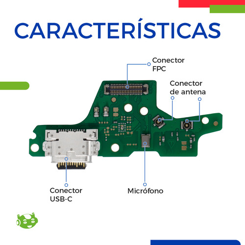 Flex Flexor Centro De Carga Slim Company Compatible Con Moto G8 Plus Xt2019