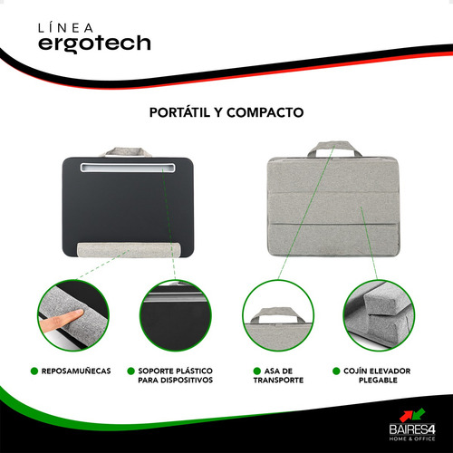 Mesa Notebook Base Soporte Laptop Tablet Premium Baires4