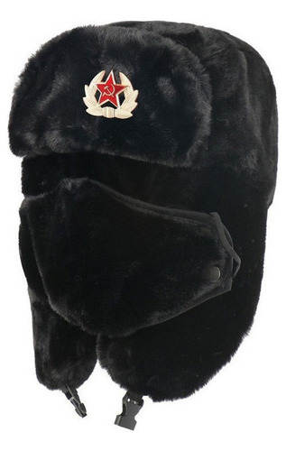 Gorra De Piloto Ushanka De Bombardero Ruso [u]