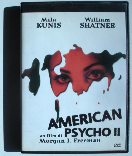 Dvd American Psycho 2  W. Shatner  Imp Italia S/subt Español