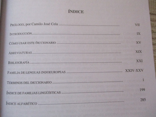 Imagen 4 de 6 de Diccionario Etimológico Indoeuropeo De La Lengua Española