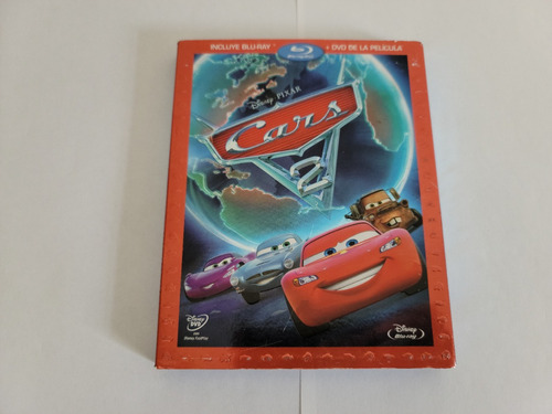 Cars 2 Bluray + Dvd Cn Slipcover