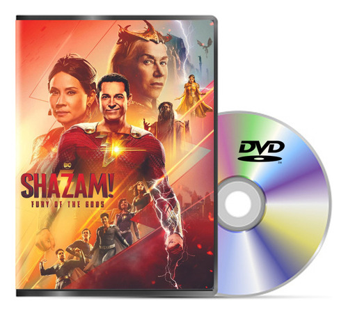 Dvd Shazam La Furia De Los Dioses (2023)