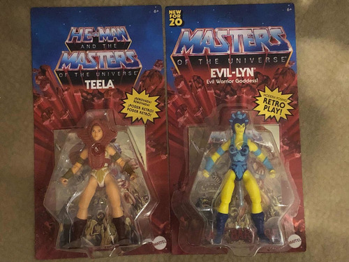 Teela Y Evil Lyn He Man Origins Mattel