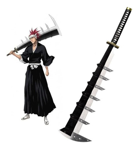 Espada Katana Zabimaru De Renji Abarai Bleach Zanpakuto