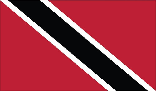 Trinidad Y Tobago Bandera Vinilo Calcomanía Trinidadia...