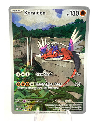 Cartas Pokemon Koraidon Promo Holo Full Art