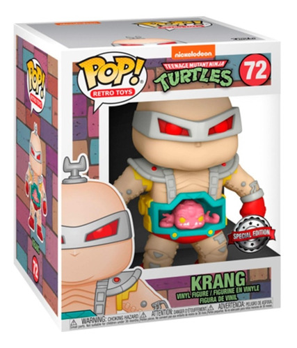 Funko Pop Tortugas Ninja - Krang #72 Exclusivo