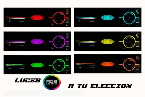 Autoestereo Digital Soporte Celular Bluetooth Manos Libres