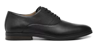 Calzado Oxford Flexi Crypto 413602 Negro Piel Caballero