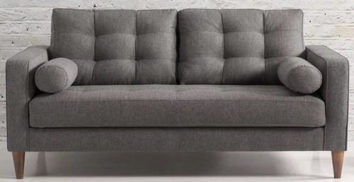 Sillon Sofa Retro Vintage Nordico 2 Cuerpos + Envio Gratis