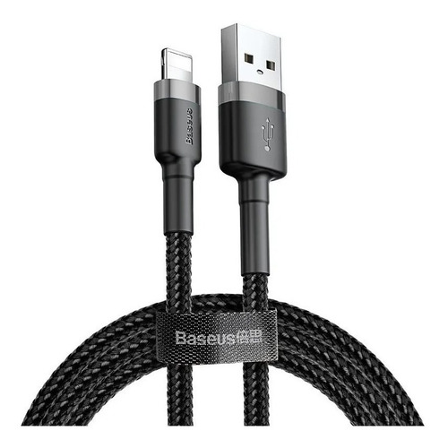 Cable Reforzado Para iPhone Baseus Carga Rapida 2 Metros