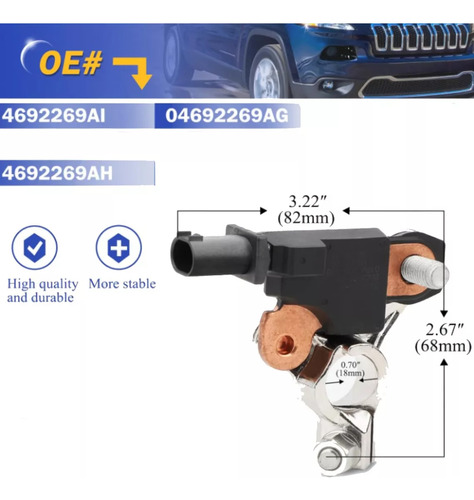 Sensor Bateria Dodge Challenger Charger Journey Viper Ram