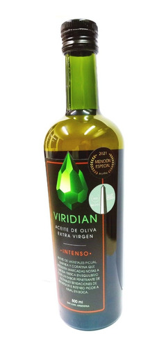 Aceite De Oliva Extra Virgen | Viridian X 500 Ml | Intenso