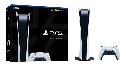 Imagem 1 de 3 de Console Playstation 5 Edição Digital - Ps5