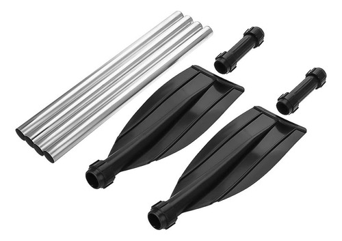 2 Unids Barco Paletas Aleación De Aluminio Kayak Paleta Desm
