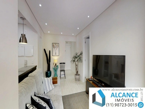 Imagem 7 de 30 de Apartamento Com 50 M² Com 1 Dormitórios E 2 Banheiros E À Venda No Condomínio Tempo Bello - Ap00385 - 34680437