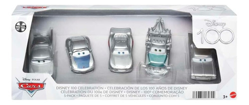 Cars Disney Pixar 100 Aniversario Vehiculos De Plata