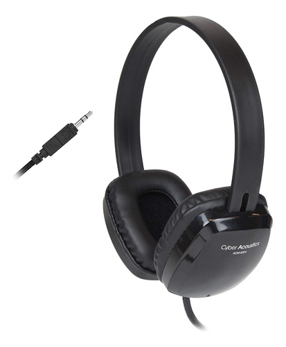 Auriculares Auriculares 3.5mm Cyber Acoustics Acm-6004 Negro