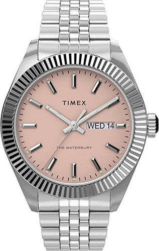 Timex Waterbury Legacy Day-date 1.614 In Tw2v17800vq Reloj