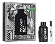Comprar Perfume Hombre Benetton Colors Black Intenso Edp 100ml Set 2